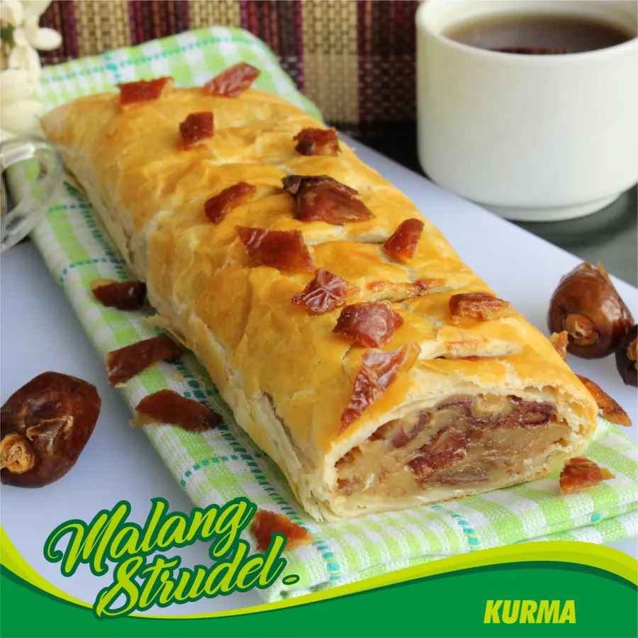 Malang Strudel Kurma, strudel seasonal dengan isian kurma